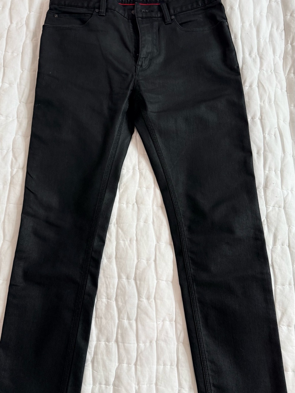 Hugo Boss Men's Black Jeans with Red Label - Picture 6 of 9